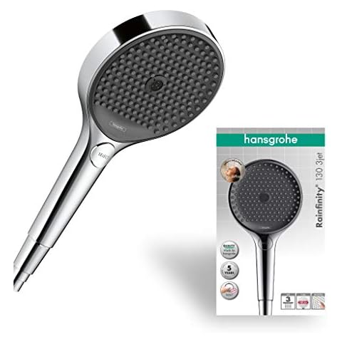 Hansgrohe Rainfinity Chrome Hand Shower with 3 Sprays Cover
