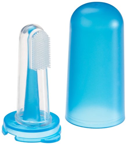 Reer 7900 - Cepillo de dientes de dedo con estuche Cover