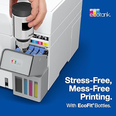 EPSON 502 EcoTank Ink Ultra-high Capacity Bottle Black Works with ET-2750, 2760, 2850, 3750, 3760, 3850, 4850, and other select models