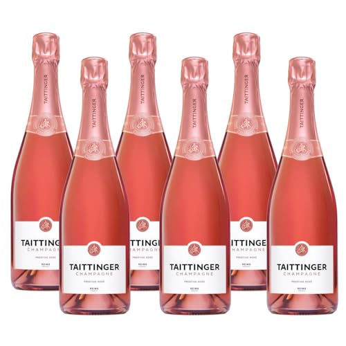 Taittinger Prestige Rosé Champagne 75cl, Case of 6