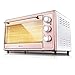 Forno Digitale, Microonde Manuali Solo Con 6 Livelli Di Potenza, Custodia Soft Touch e Finitura Opaca 1600 Watt, 30 Litri, Rosa