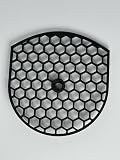 Replacement drip tray cover for Keurig K-Compact K35 with large honeycomb pattern to spills to fall into the tray below
