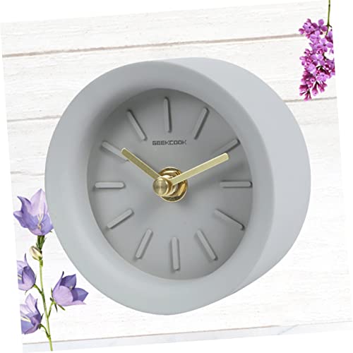 Asakkura 1 Peça Cinza Claro Relógio Mudo Relógio De Mesa Relógio De Mesa Relógio De Mesa Dropshippin