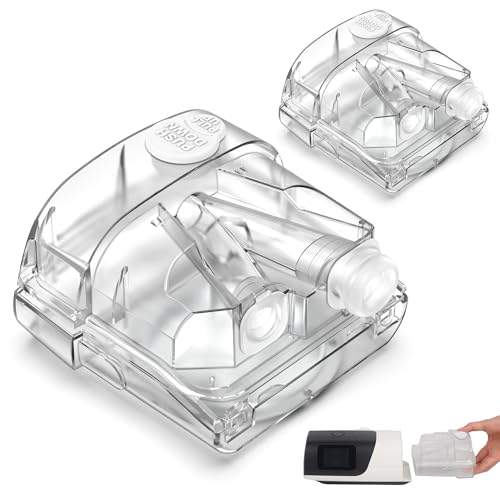 Image of 2 Pack Water Chambers for AirSense 11 AirCurve 11 Humidifier Easy Refill Water Tanks Improve Humidification Comfort CPAP Supplies with Direct Fill Port and Simple Maintenance