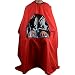PanDaDa Hair Cutting Haircut Cape Barber Hairdressing Gown Viewing Window Red
