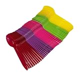 HongRun 50 PC Mix Colored Disposable Plastic Frozen Yogurt and Ice Cream Spoons