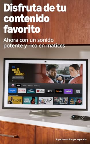 Miniatura 5 de Amazon Echo Show 21 | Espectacular pantalla inteligente HD de 21" con Fire TV integrado, sonido rico y potente, reproducción en streaming HD inmersivo, con Acceso Anticipado a Alexa+