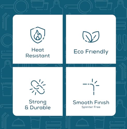 Gusto [100 Count] Natural Bamboo Disposable Forks thumb #3