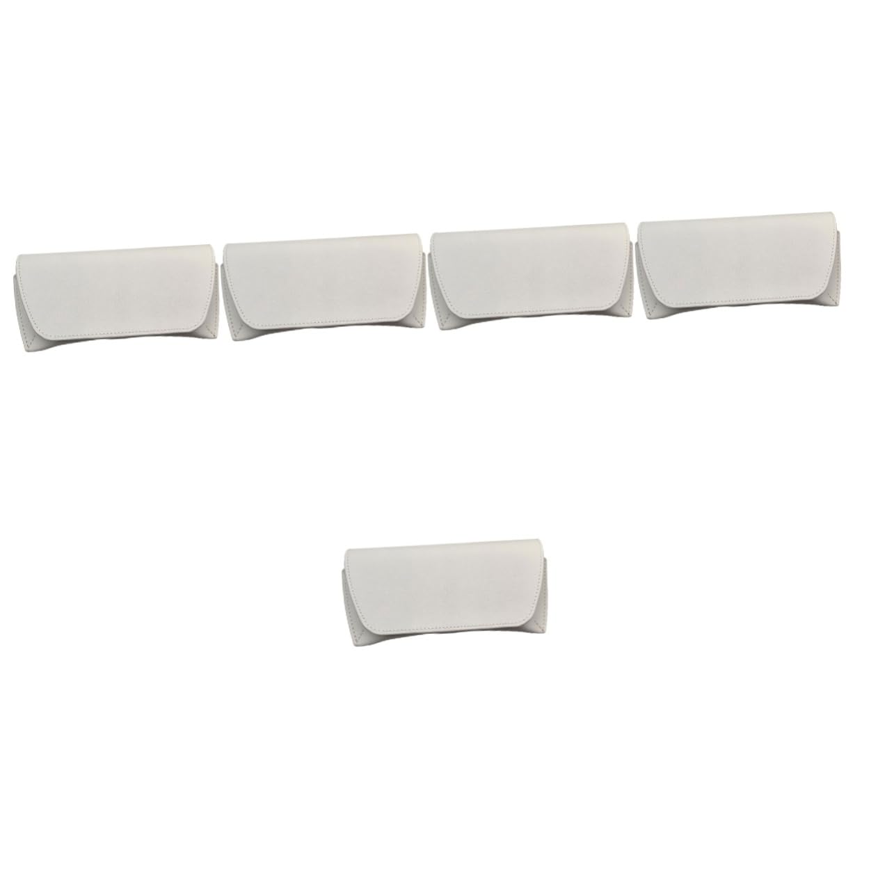 SHERCHPRY protettiva per occhiali valigia valigie astuccio occhiali valiggia astuccio per occhiali custodia per occhiali da sole custodia per occhiali da donna pvc bianca