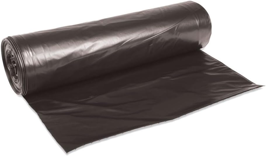 For Boardwalk 4347H 56 gal. 0.6 mil 43" x 47" LD Waste Can Liners - BLK (100/CT) Model-C8P8-7249