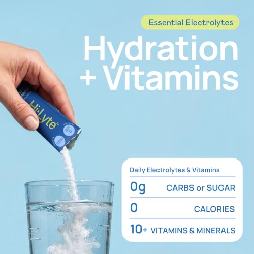 Image of Hi-Lyte Daily Essentials Electrolytes Quick Sticks, Raspberry, 16 Ct