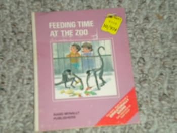 Hardcover Feeding Time at the Zoo Book