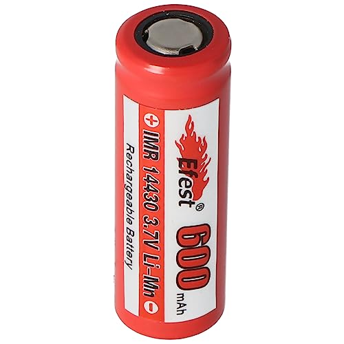 EFEST IMR 14430 600 mAh 3,6 V – 3,7 V batteria agli ioni di litio (polo positivo piatto)