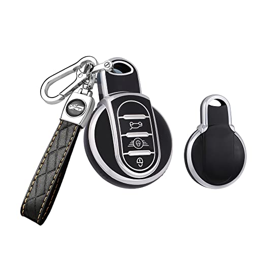 Coque de clé pour Mini Cooper F56 Clubman accessoire de voyage porte-clés cuir