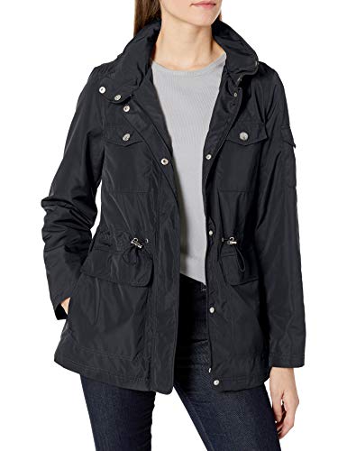 Vince Camuto Women's Spring Jacket Coat, Black/Gold, L