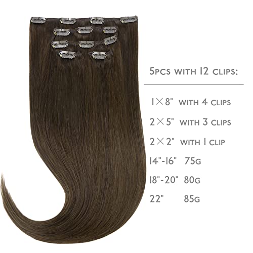 WENNALIFE Clip In Hair Extensions - Image 2
