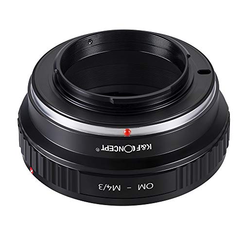 K&F CONCEPT OM-M4/3 Anillo Adaptador Montura de Lens Compatible con Objetivos Lente de Olympus OM a Cámara Micro 4/3 M4/3 - imagen 4