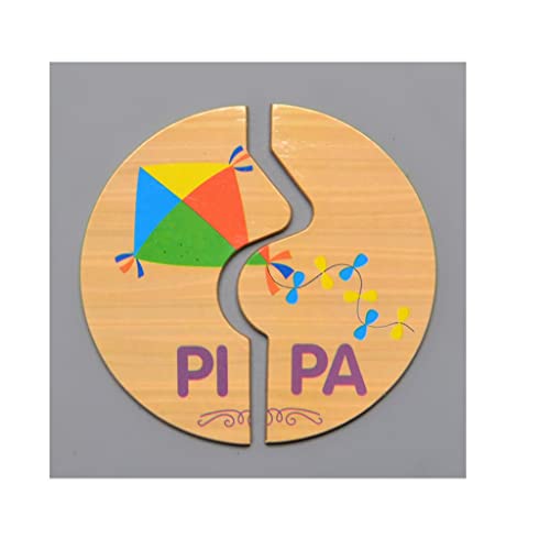 Nig Brinquedos Jogo Educativo Madeira Crescer Sílabas