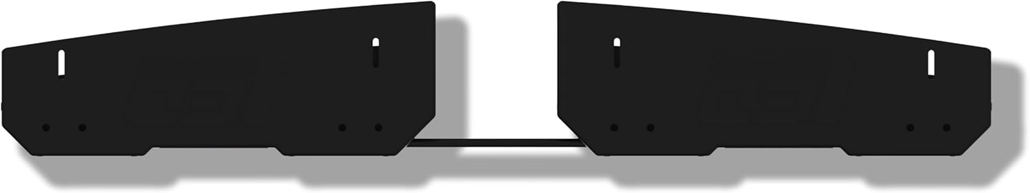 Hawking TIR 3 WATT Interior Upper Windshield Interior Split LED Strobe Visor Light Bar Emergency Lights for Vehicles (White)