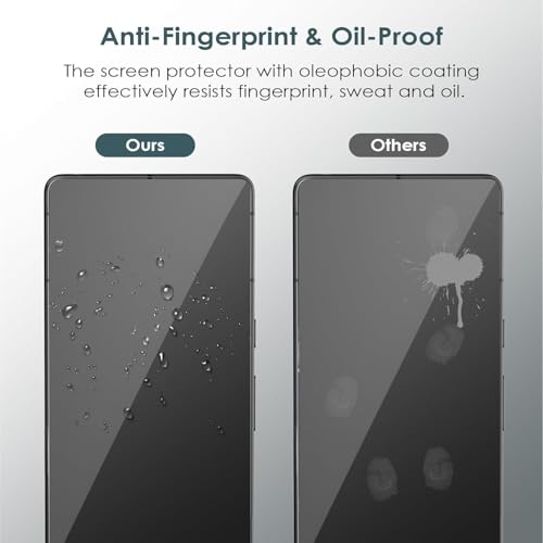 Image of SHILD-(Pack 2 Tempered Glass Screen Protector For Pixel 8 Cellphone|Hd Perfect-Fits Design Google Pixel 8 Tempered Glass Screen Guard-Fingerprint Working /9H Hardness