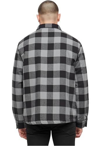 Image of Brandit Men's Lumber Jacket Black /Blue