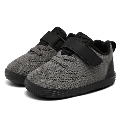 Image of MORENDL Toddler Sneakers Baby Boys & Girls Barefoot Shoes Lightweight Breathable Walking Running Tennis Athletic Sport Shoes