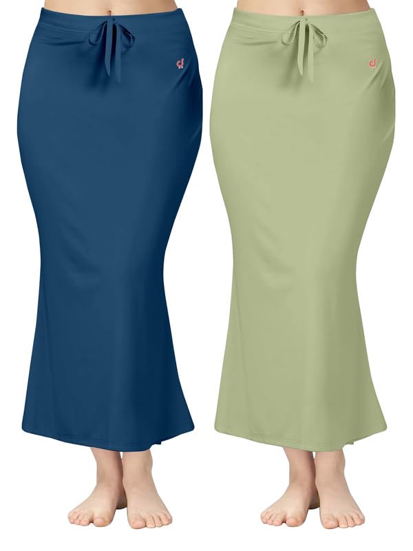Image of TRENDMALLS Women Saree Shapewear Petticoat for Women, Cotton Blended,Petticoat,Skirts for Women,Shape Wear Dress for Saree Shaper(Combo-Pack)