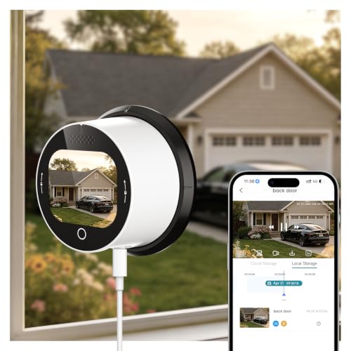 SOLIOM 2K Window Camera LCD