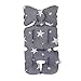 Cxssxling Riduttore Passeggino Universale Neonato in Cotone Cuscino Sedile per Passeggino Copriseduta Reversibile per Passeggini Double-Face Materassino Passeggino Copriseduta Neonato Cuscino Supporto