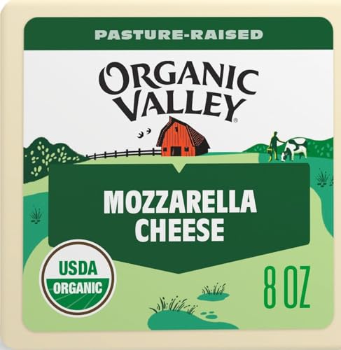 Organic Valley Organic Mozzarella Cheese, 8 oz