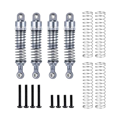 Amortisseurs pour TRX-4M 52mm en alu argent pour maximiser la stabilité