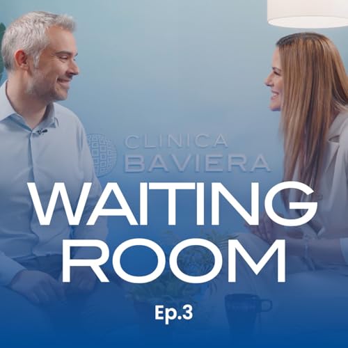 Sergio Ares, Country Manager di Clinica Baviera Italia, nella Waiting Room con Thais Wiggers