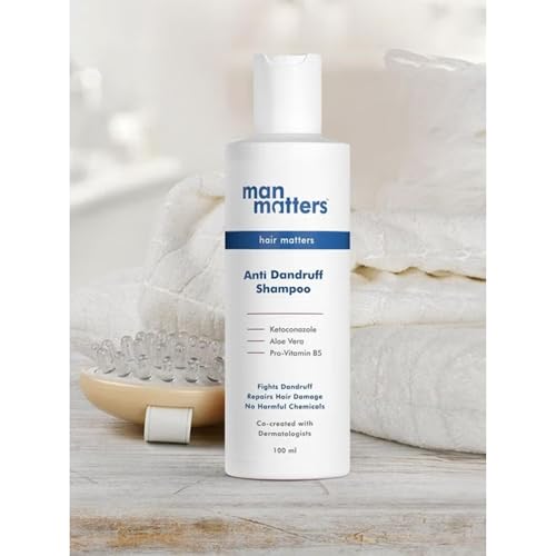 Man Matters Ketoconazole Anti Dandruff Shampoo 100ml - Image 2