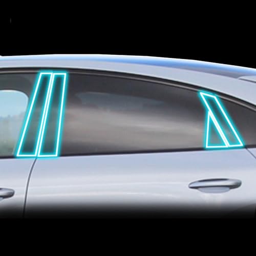 Film de carrosserie TPU pour Porsche Cayenne anti-rayures montants de fenêtre