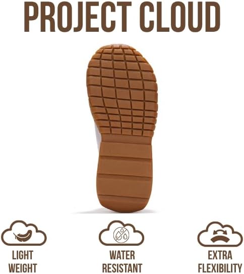 Project Cloud Girls Shoes - Memory Foam Insole Kids Shoes Girls Sneakers - Lightweight Mary Jane Flats & Non-Slip Comfortable Kids Sneakers (Little Donna) - Image 5