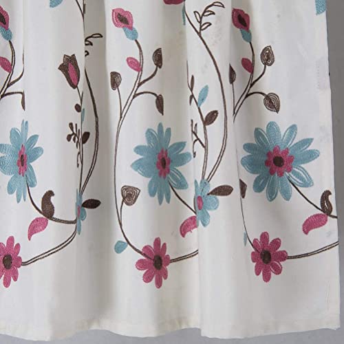 Cortinas cortas blancas de estilo rústico para transformar la luz de tu cocina o café 5