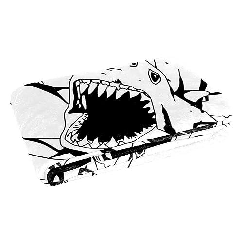 Couverture chaude Angry Shark avec grande ouverture canapé - 3