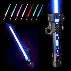VATOS Pack Of 2 Rechargeable Metal Lightsabers For Children, 15 Colours - View #4
