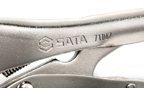Sata 7" Curved Jaw Locking Pliers - St71102 (St71102St) #TOP7