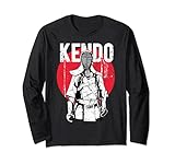 Kendo Japan Samurai Martial Arts Training Langarmshirt