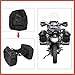 ACROPIX 1Pair Motorcycle Saddlebag Side Tool Bags Cycling Luggage Bag Waterproof Nylon Black Car Parts