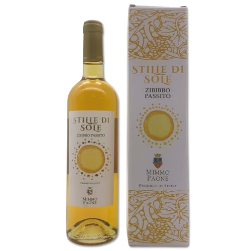 Zibibbo Passito Naturale Vino Bianco Terre Siciliane IGP Mimmo Paone 75cl in astuccio 2021