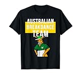 Disfraz de Equipo de Breakdance Australiano, Parodia Divertida, Canguro Camiseta