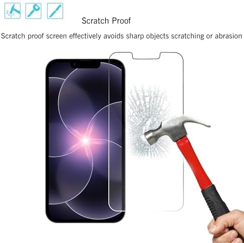 Ailun 3 Pack Screen Protector for iPhone 17e/16e/14/13/13 Pro - 2