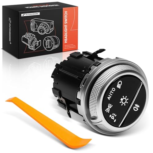 A-Premium Headlight Switch Instrument Panel Headlamp Dimmer Switch Compatible with Mercedes-Benz 2021 2022 2023