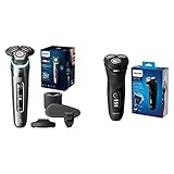 producto 1: La batería se carga en 1 h. QuickCharge en 5 min para 1 afeitado, dura hasta 60 min o 20 afeitados.