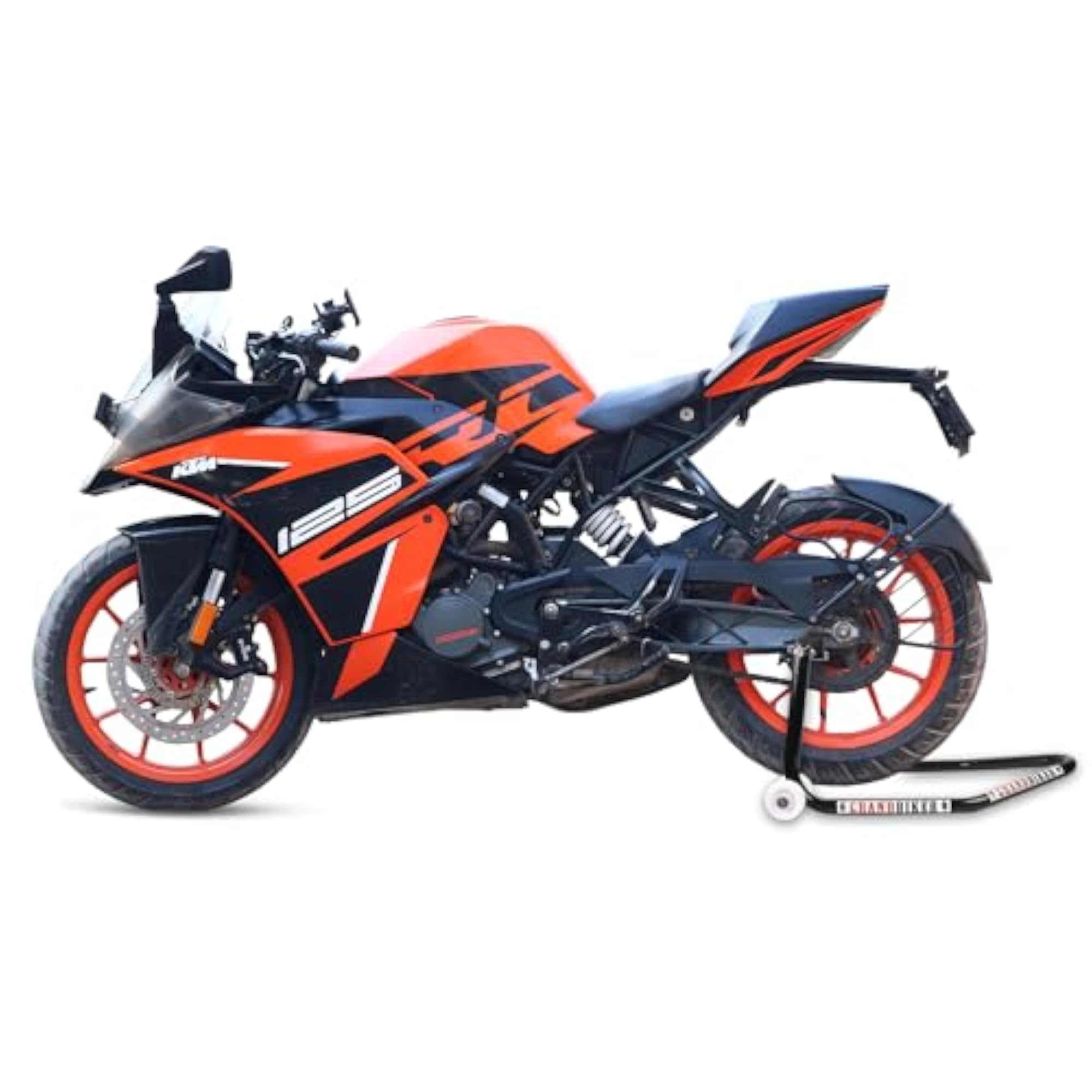 Rear Paddock Stand with Swing Arm Rest