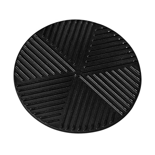 Cast Iron Grill Disc Pan Insert - 7.5 Inch