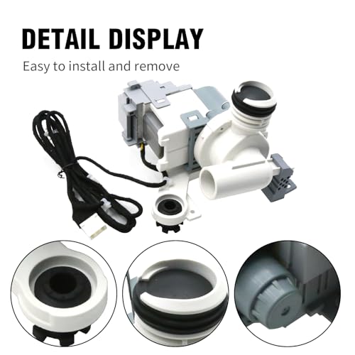 EATAKWARD DC97-19289F Washer Drain Pump Assembly Replacement for Samsung Washing Machine, Replaces DC97-17366A, DC97-17349B by EATAKWARD - Image 5