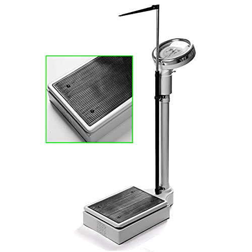 FENOKD Mechanical Scales, High-Precision Mechanical Scales with Measuring Height and Weight, Non-Slip Design, Height and Weight Scale,160Kg